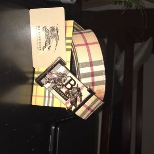 Burberry vintage belt